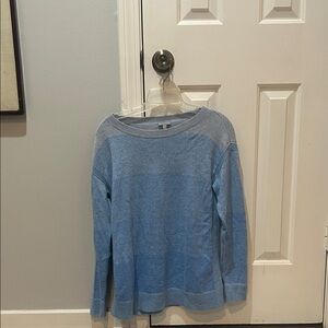 T by Talbots Blue Knit Sweater (NWOT)